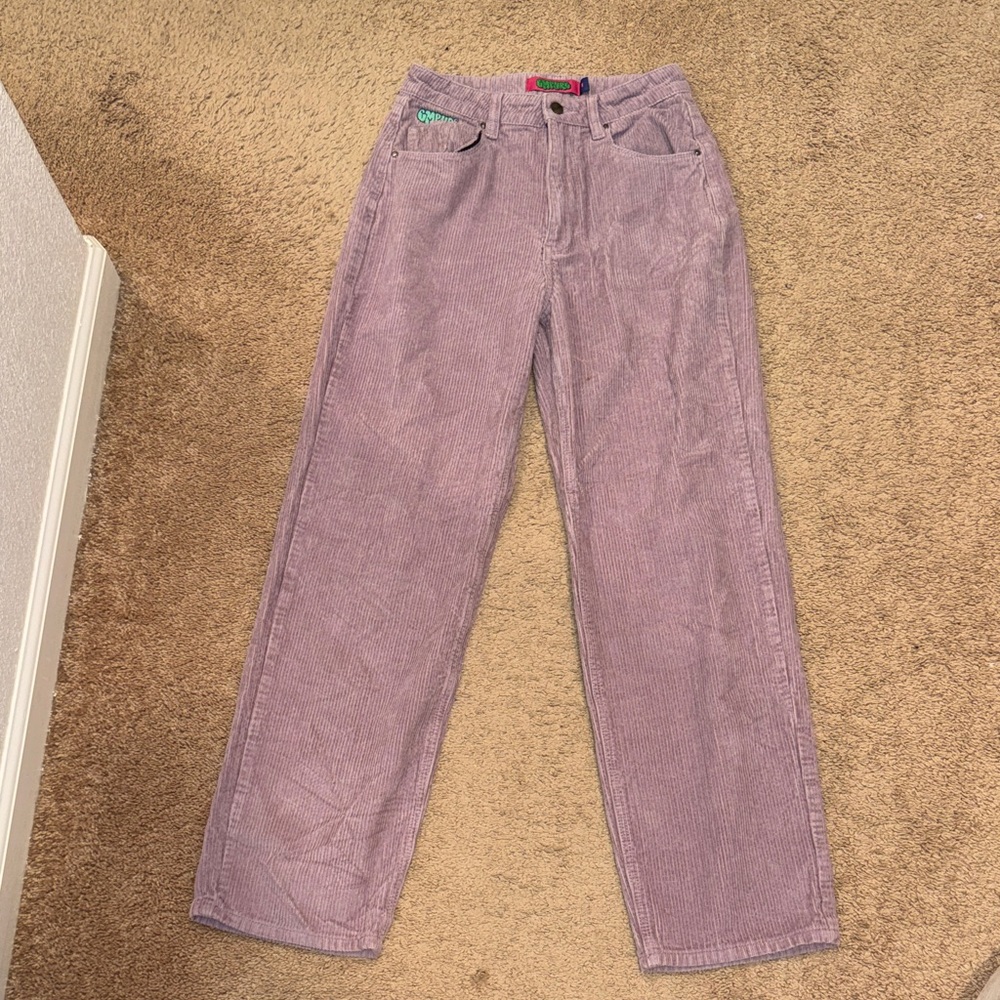Empyre Purple Straight Leg Jeans